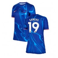 Camisa de time de futebol Chelsea Jadon Sancho #19 Replicas 1º Equipamento Feminina 2024-25 Manga Curta